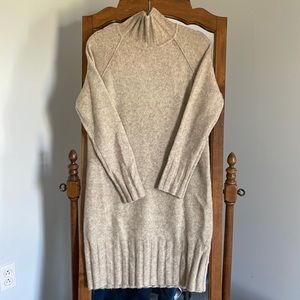 NWT Banana Republic Wool blend dress with mock neck.